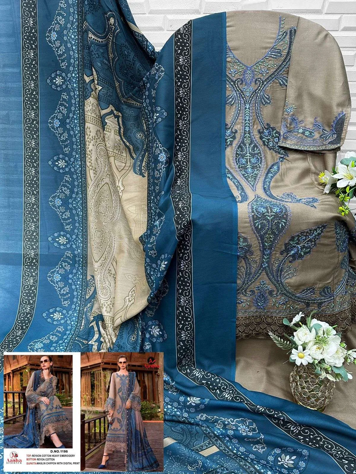 Aasha Designer D No 1195 2000