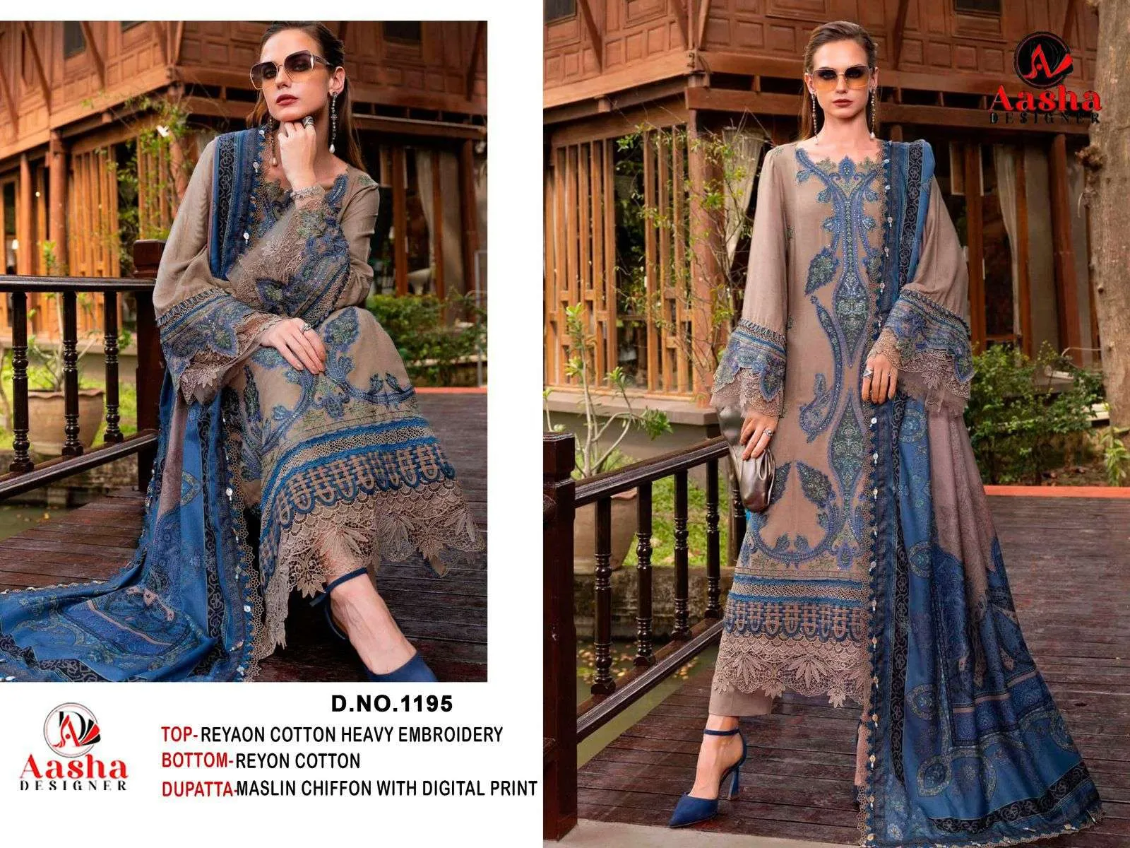 Aasha Designer D No 1195 2000
