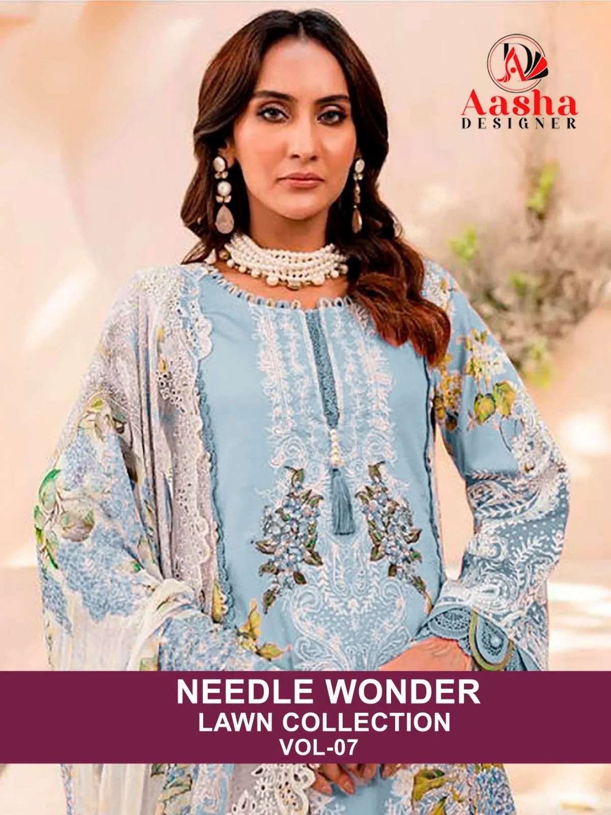 Aasha Designer Design No - 1068 Abc