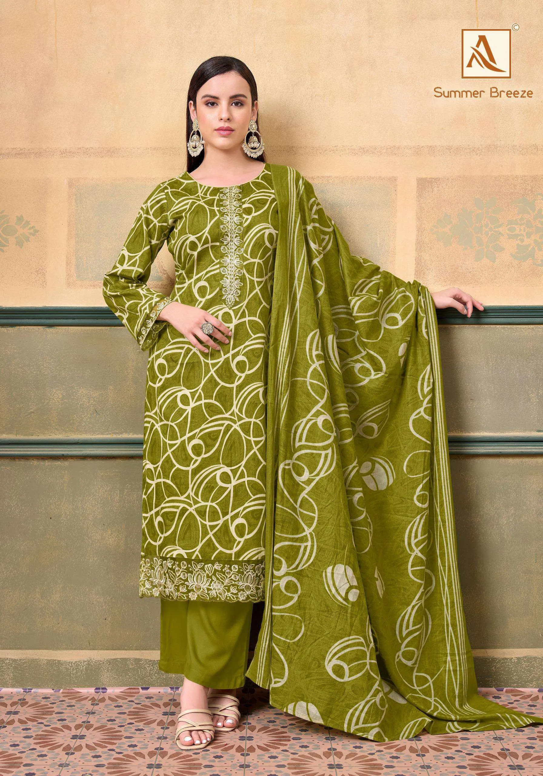 Alok Suits Summer Breeze
