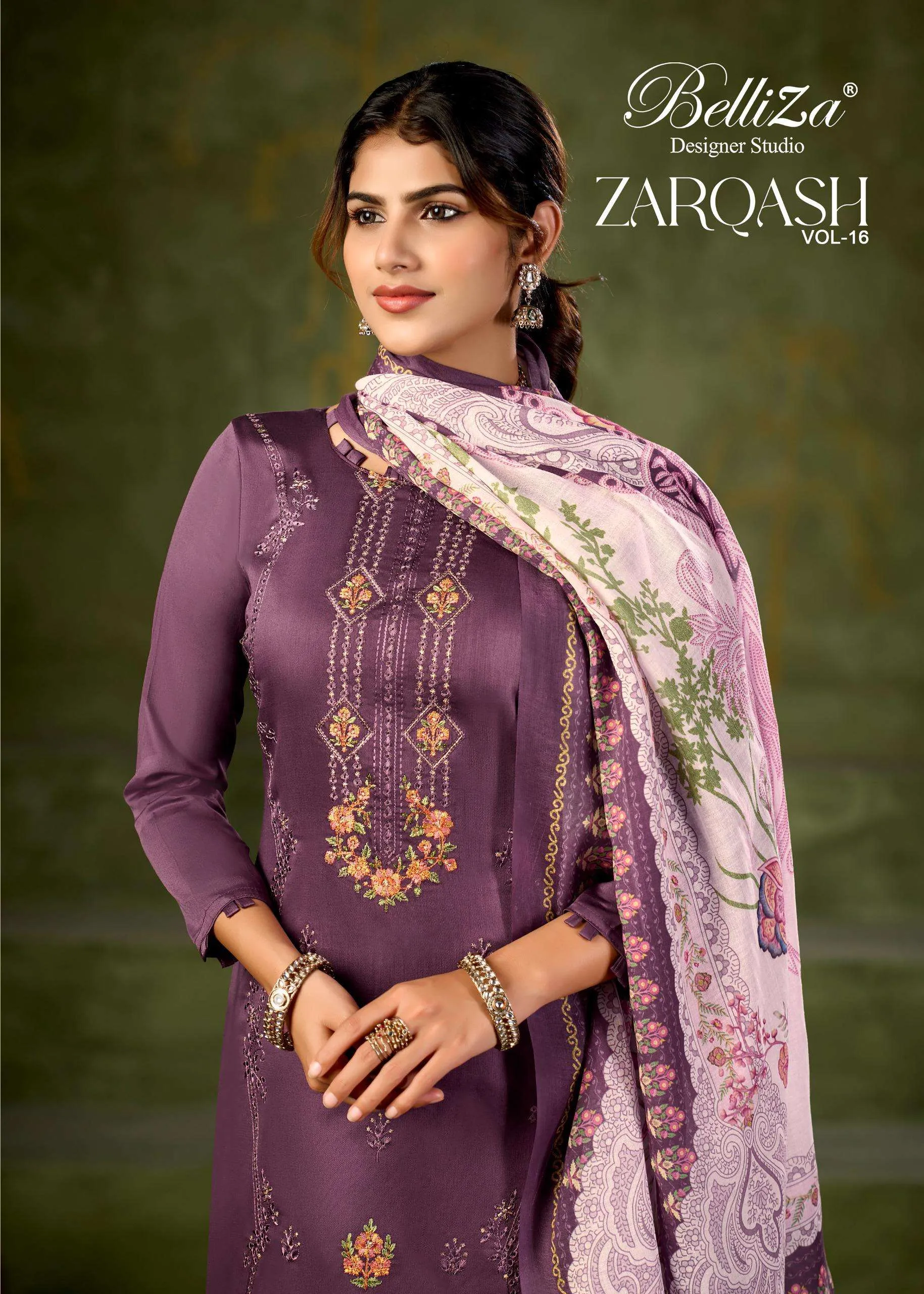 Belliza Designer Studio Zarqash Vol 16