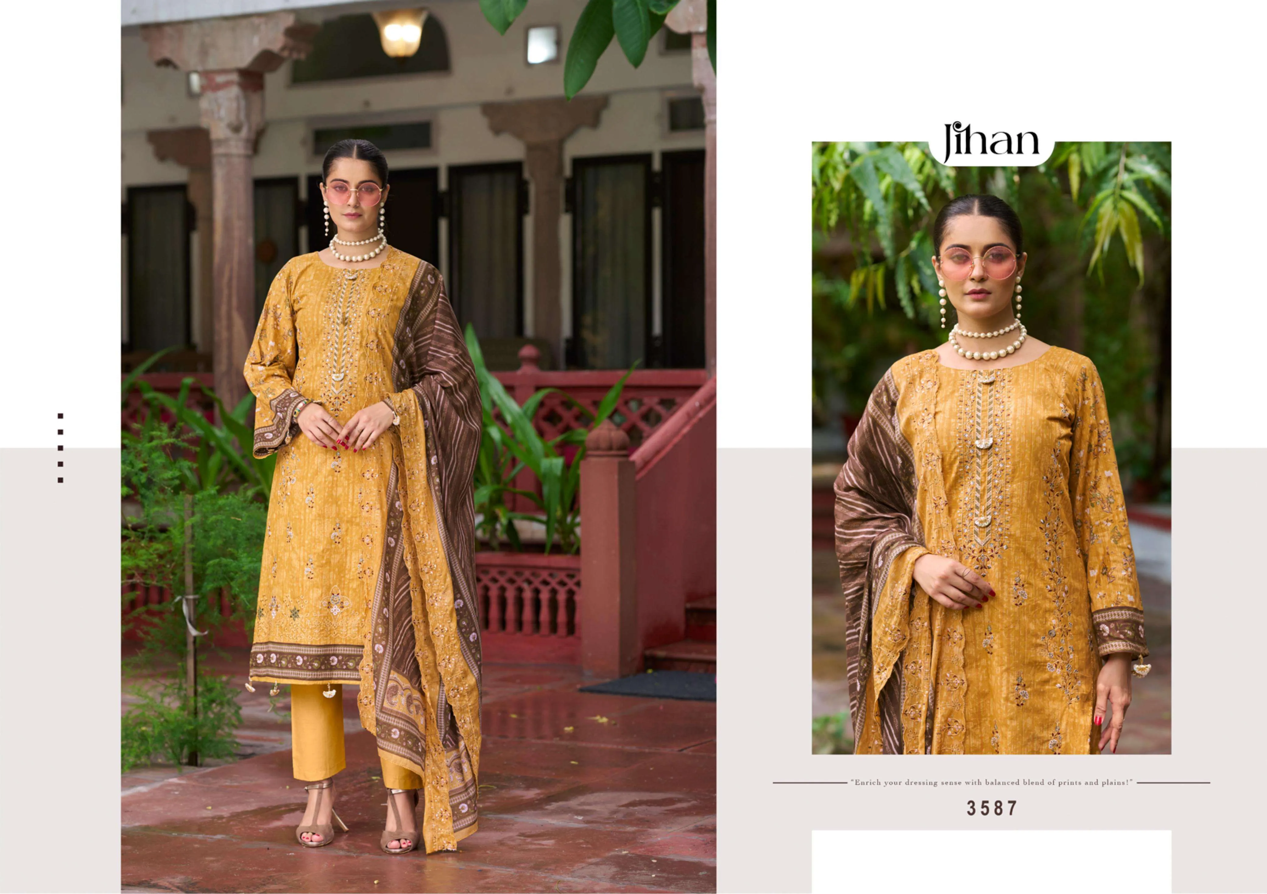 Jihan Bin Saeed Lawn Collection Vol 20
