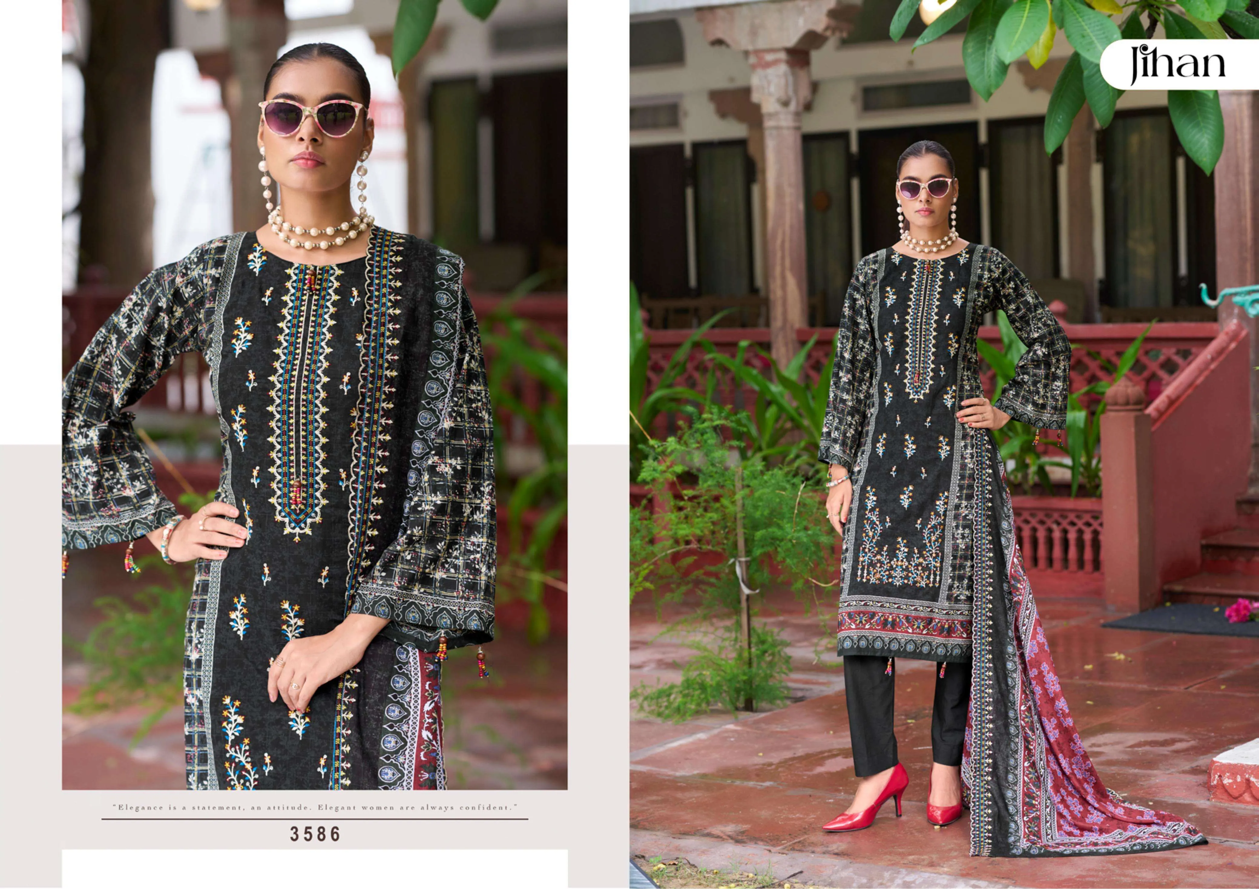 Jihan Bin Saeed Lawn Collection Vol 20