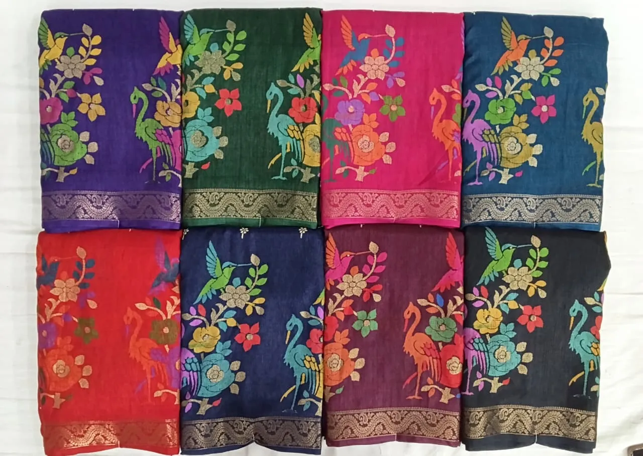 Kashvi Manorama Vol 1 Dola Silk Jacquard Worked Saree Collection