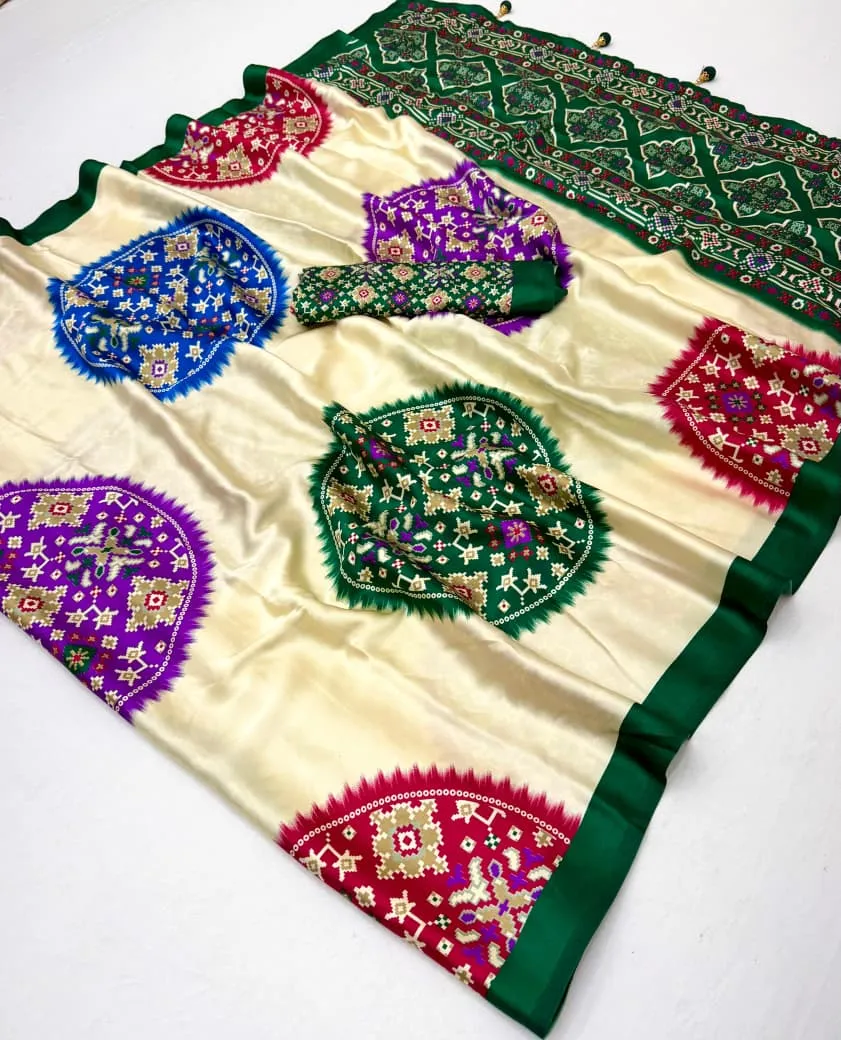 Lux Vol 29 Pure Ajrakh Semi Modal Saree Collection