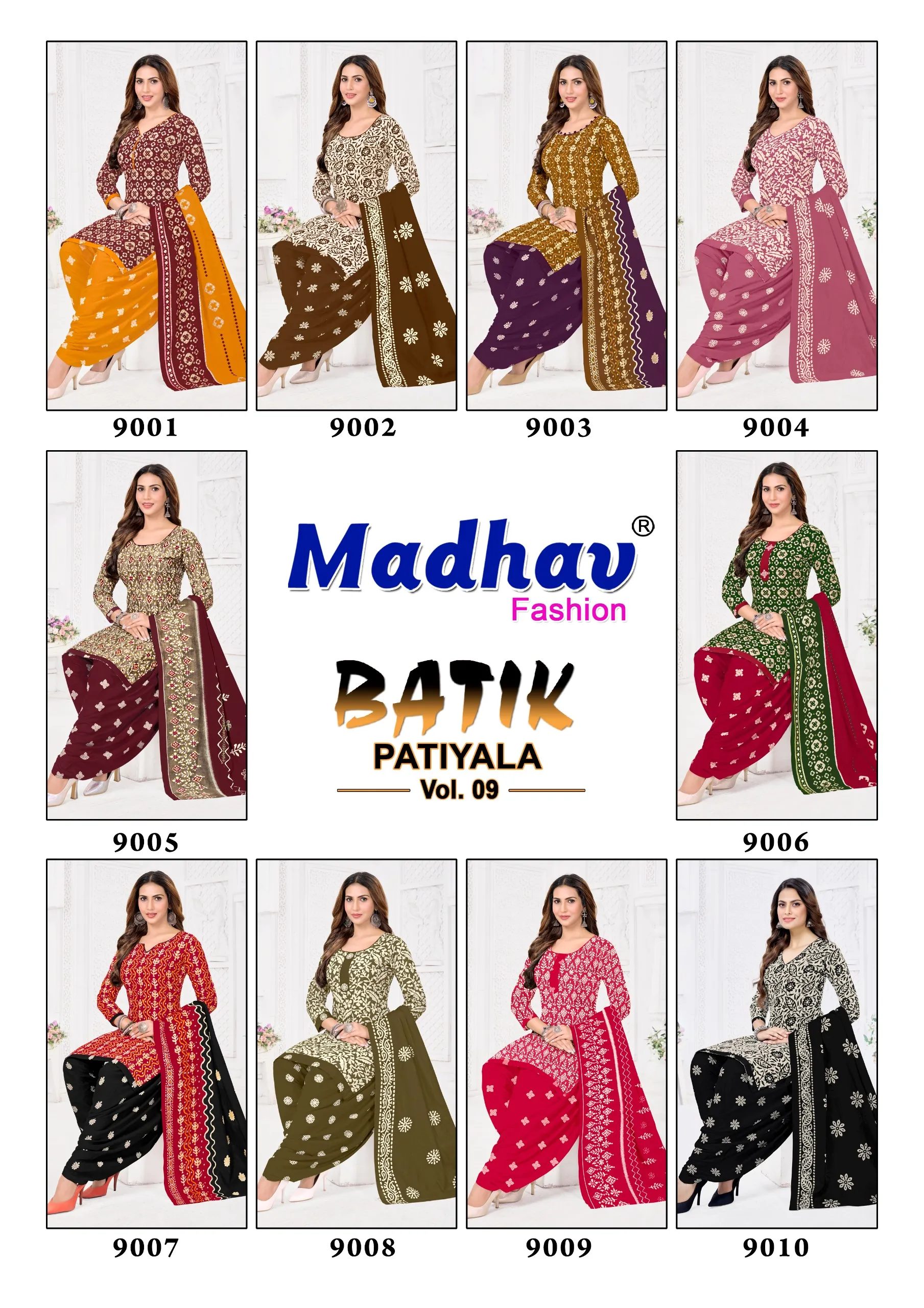Madhav Batik Patiyala Vol 9
