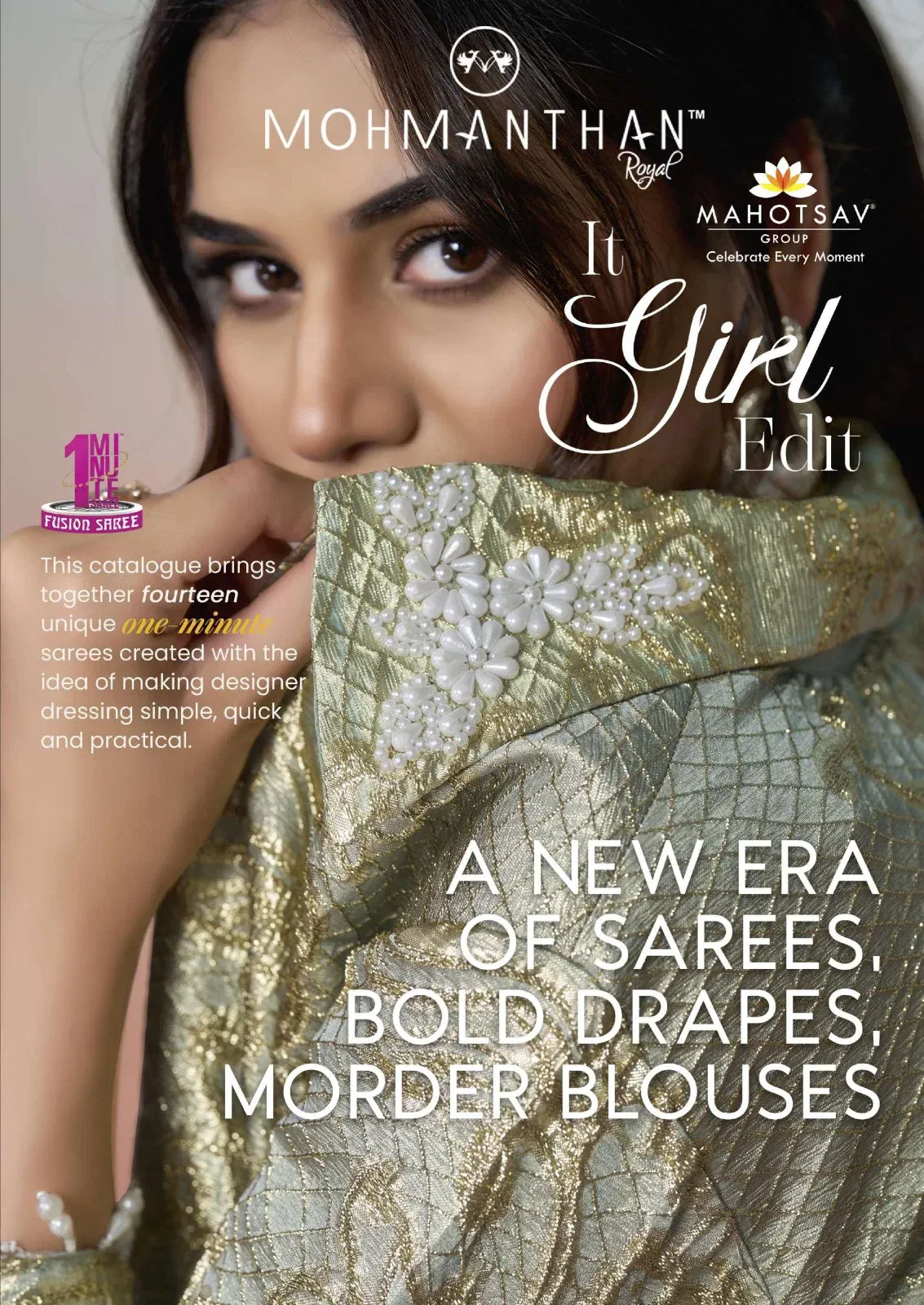 Mahotsav Mohmanthan 26900 It Girl Edit Tissue Silk Designer Saree Collecetion
