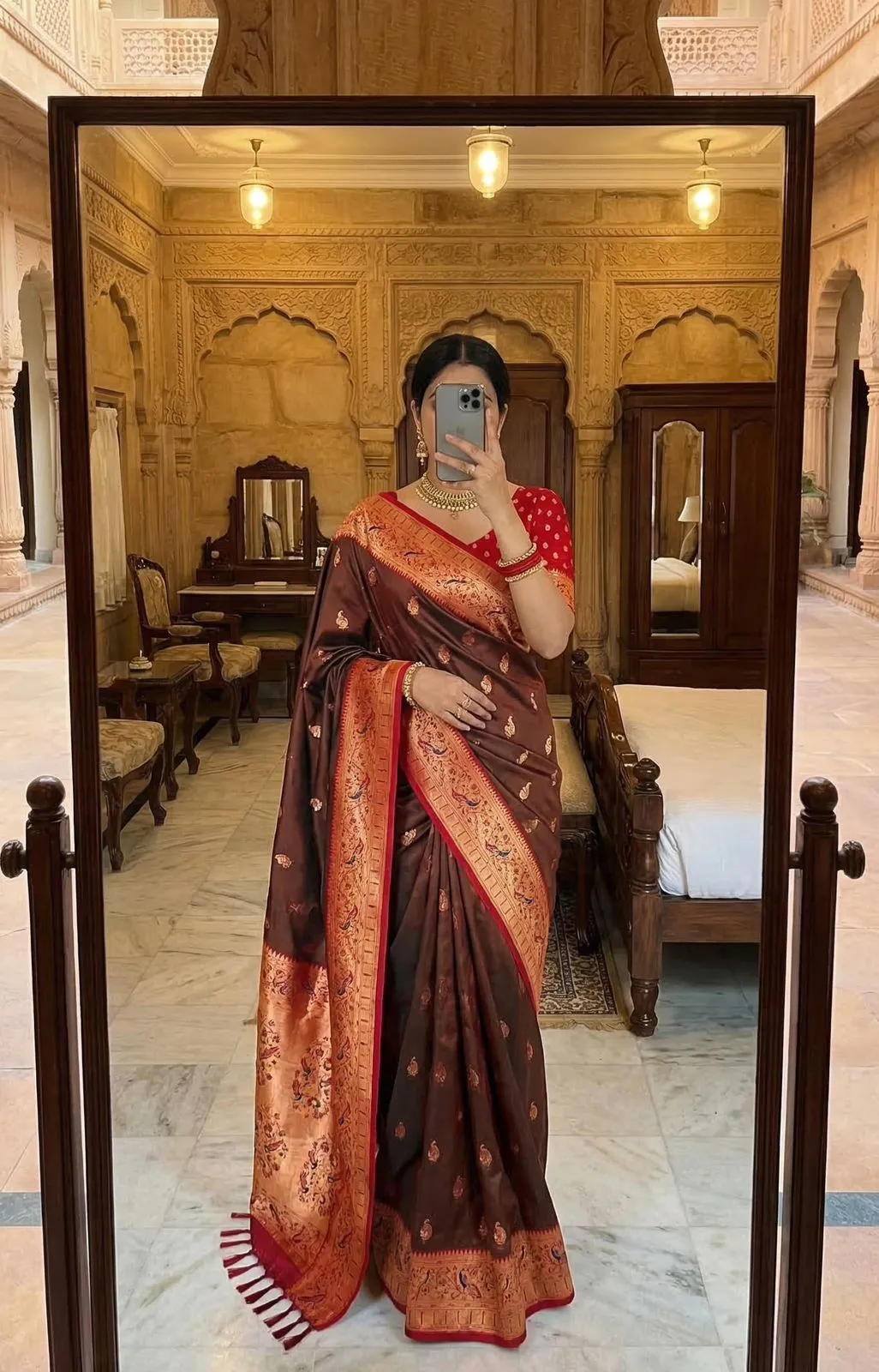 Mb 71 Soft Paithani Silk Rich Zari Weaving Saree Collection