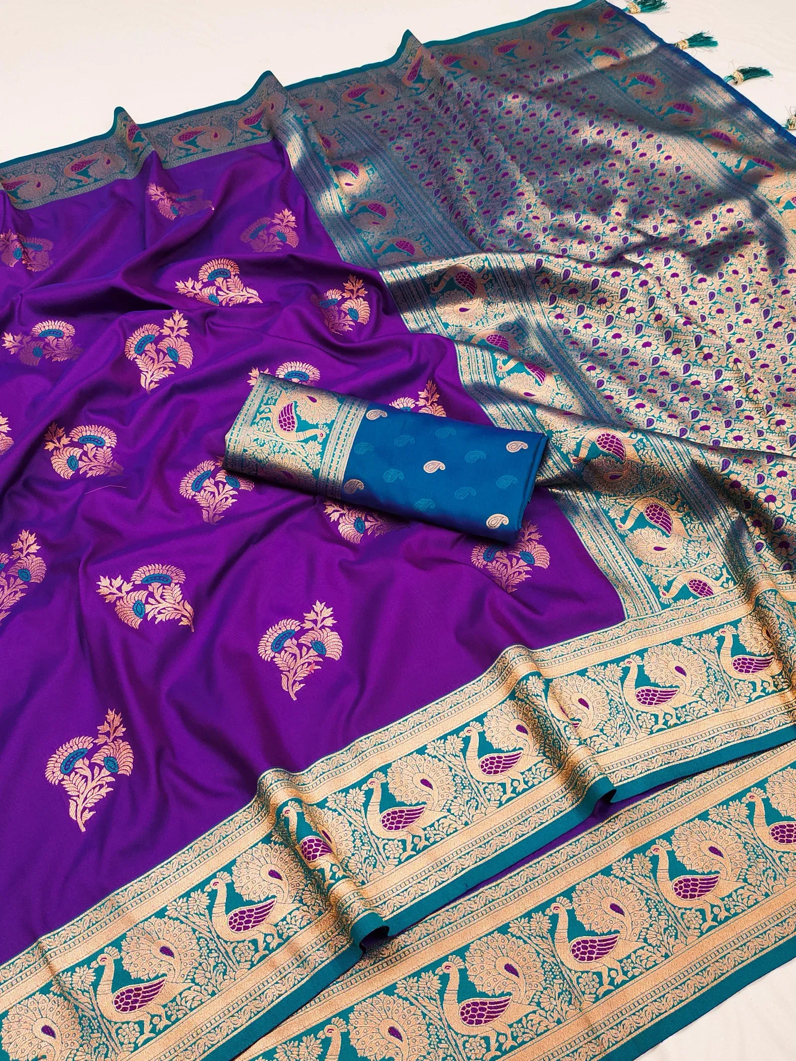 Mb Morni Paithani Vol 3 Soft Paithani Silk Zari Weaving Saree Collection