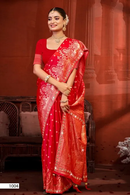 Saroj Libas Satin Saroski Vol 1 Satin Silk Saree Collection