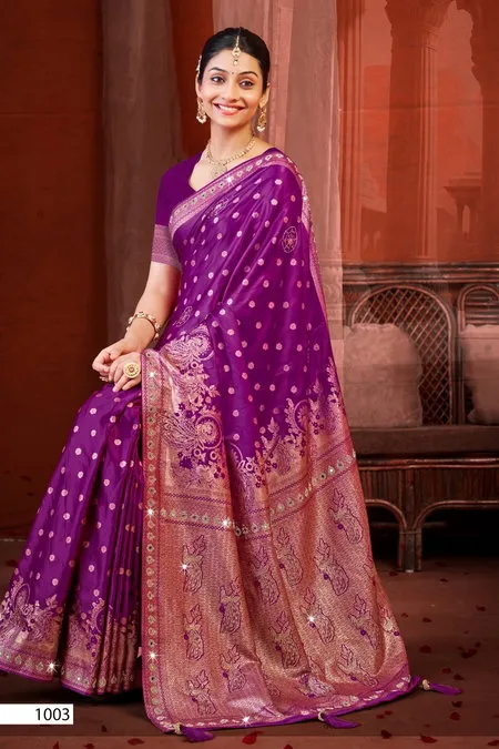 Saroj Libas Satin Saroski Vol 1 Satin Silk Saree Collection