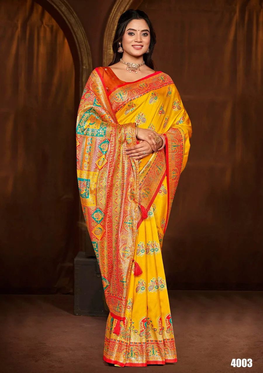 Saroj Shivdhara Silk Vol 4 Silk Saree Collection