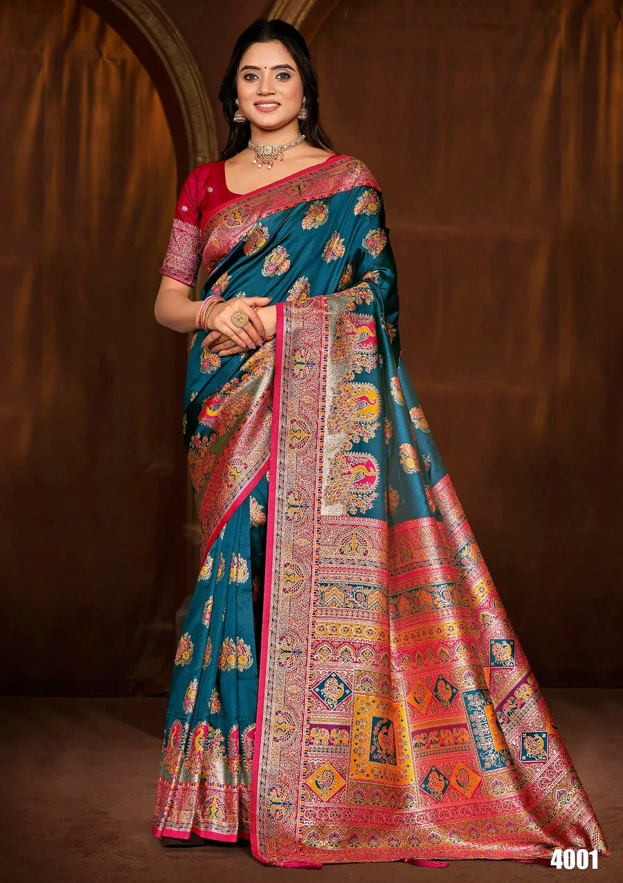 Saroj Shivdhara Silk Vol 4 Silk Saree Collection