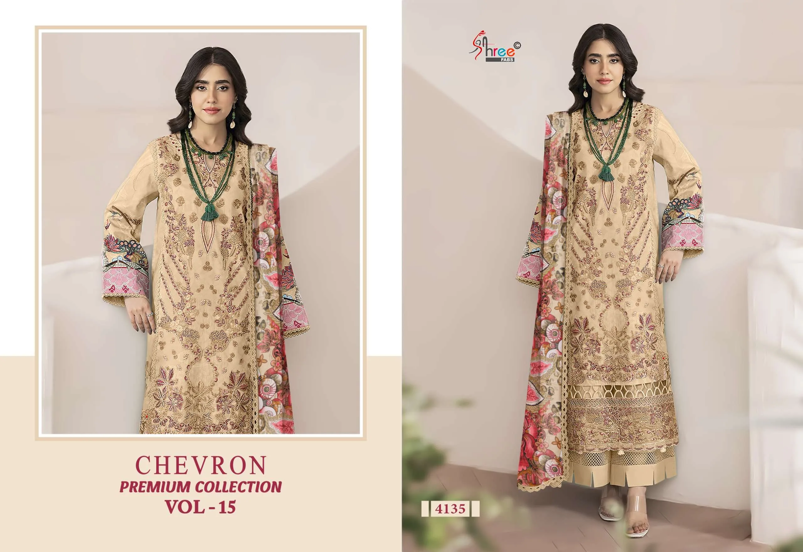 Shree Fab Chevron Premium Collection Vol 15
