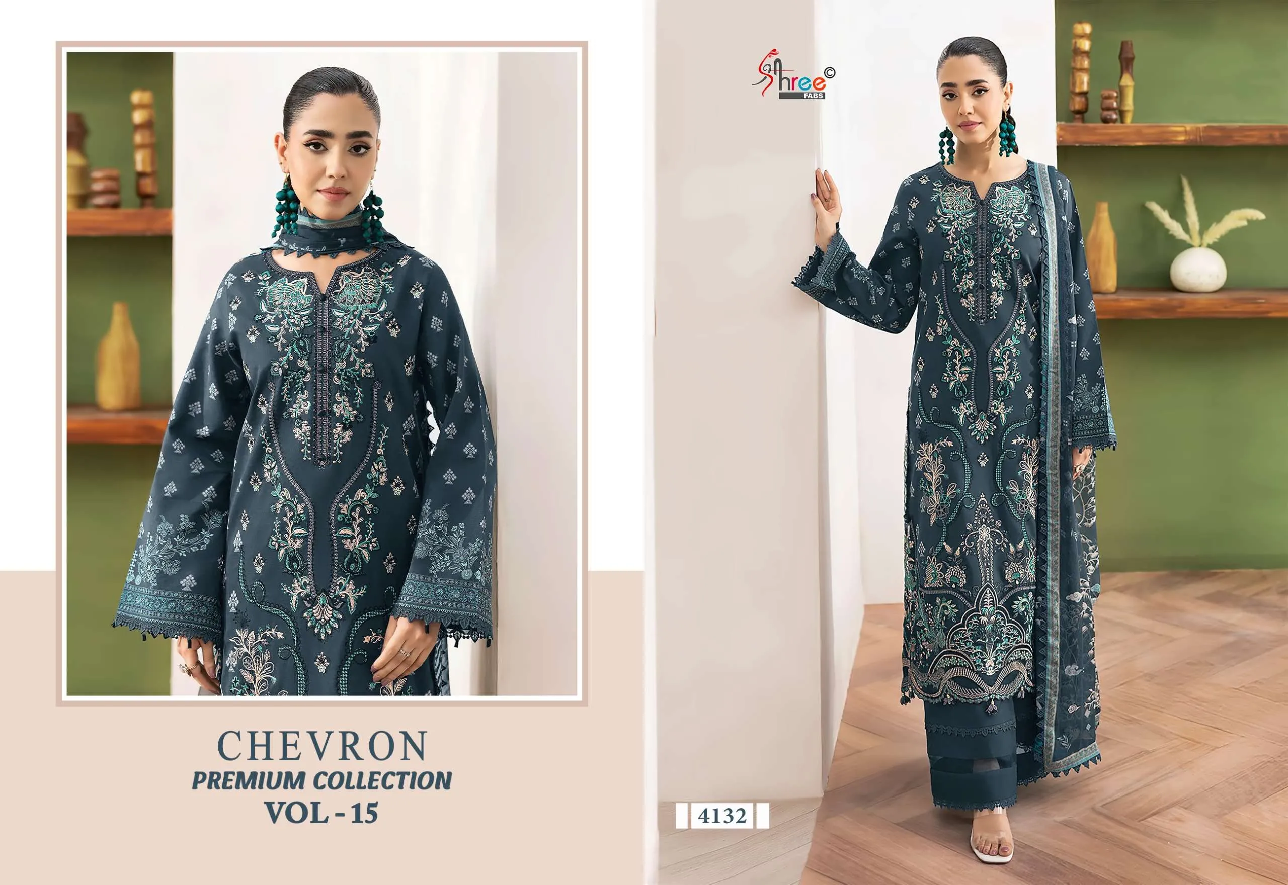 Shree Fab Chevron Premium Collection Vol 15