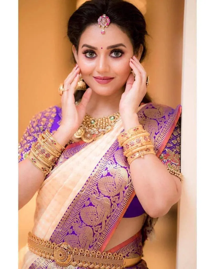 Soft Silk 3091 Lichi Silk Jacquard Work Saree Collection