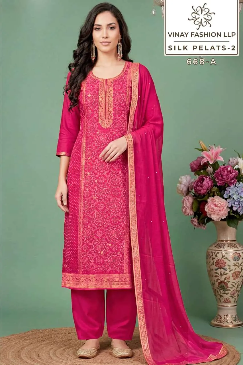 Vinay Fashion Llp Silk Petals Vol 2