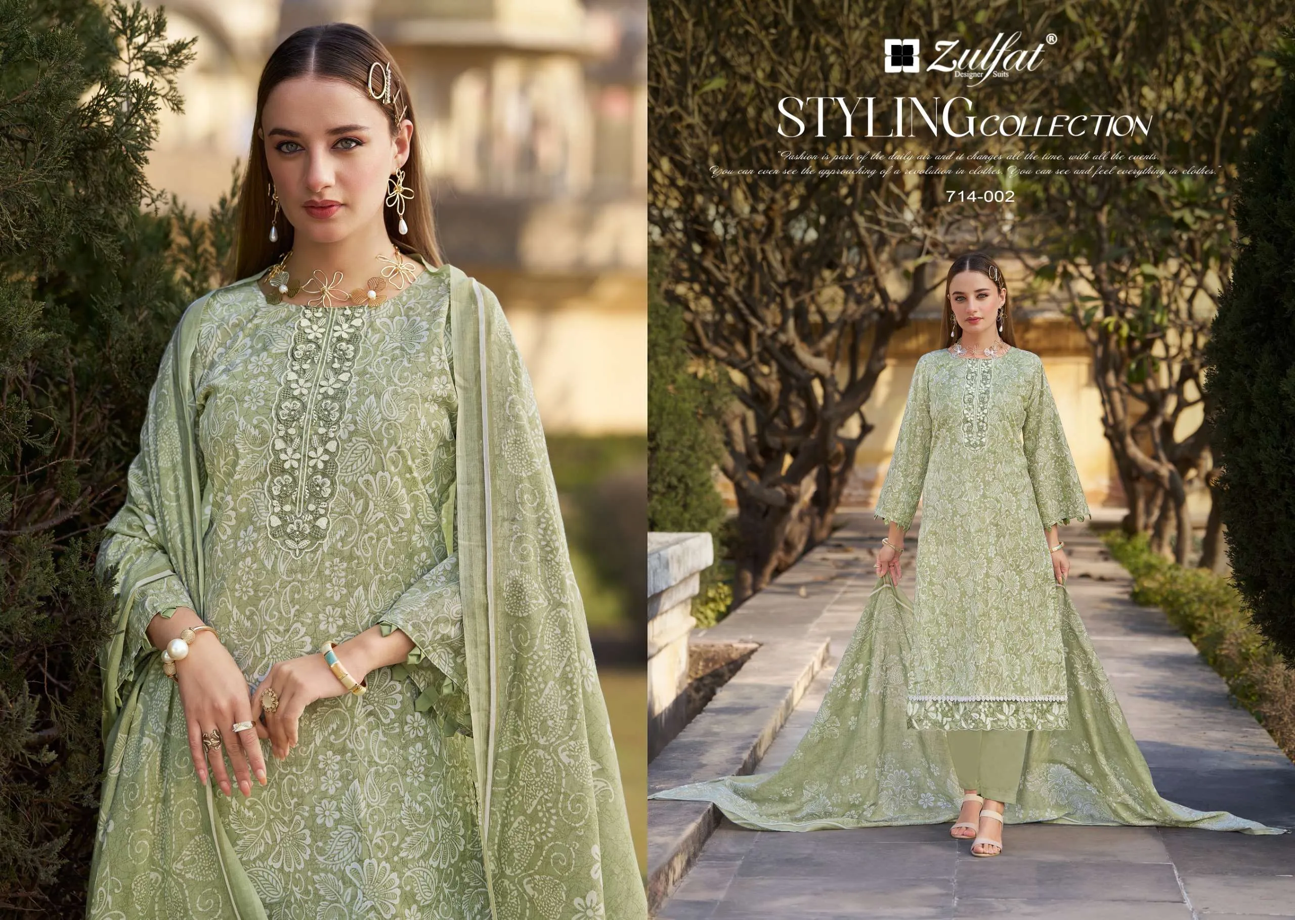 Zulfat Designer Suits Mashuqa