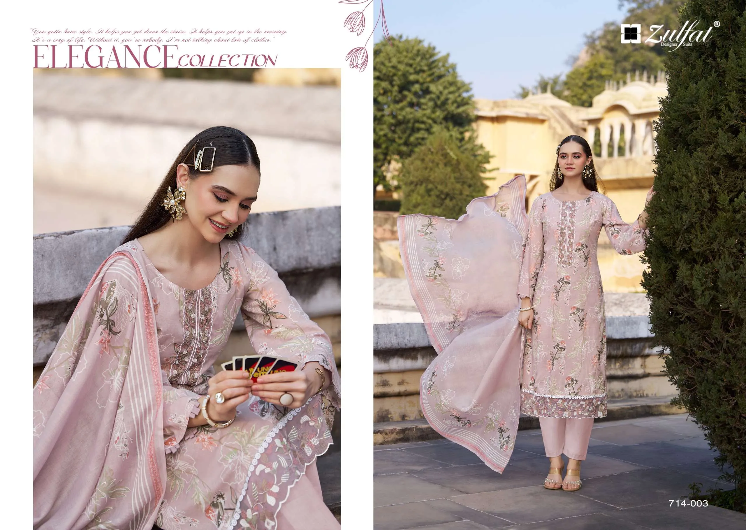Zulfat Designer Suits Mashuqa