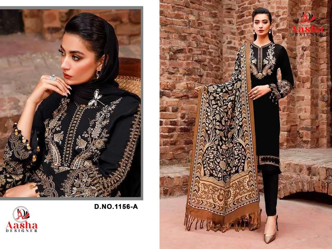 Aasha Designer Design No - 1156 Abc