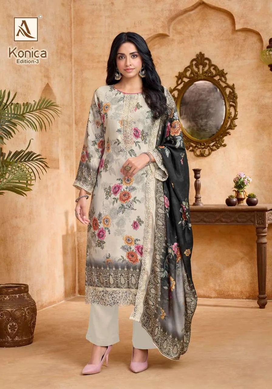 Alok Suits Konica Vol 3