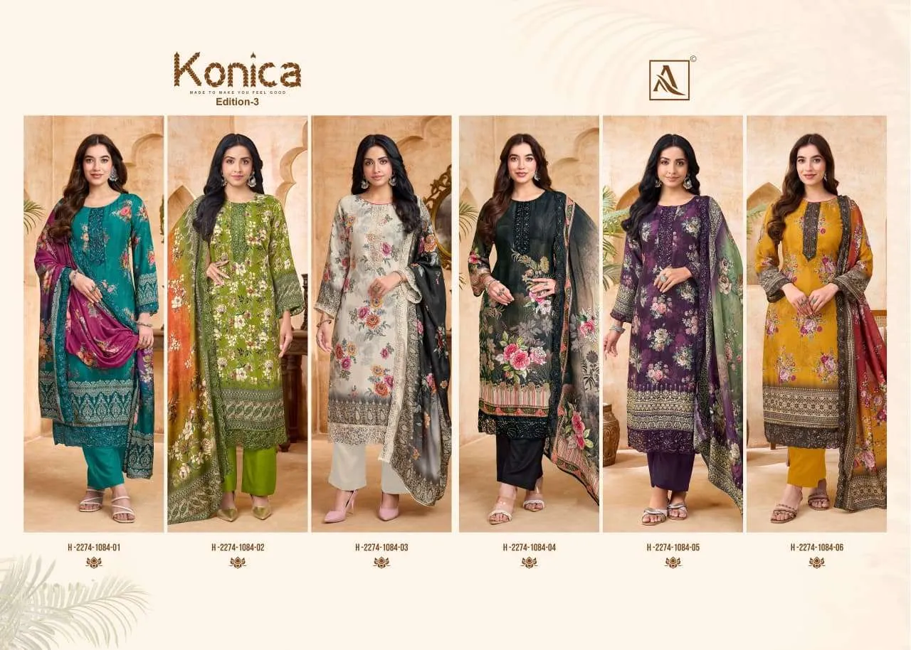 Alok Suits Konica Vol 3