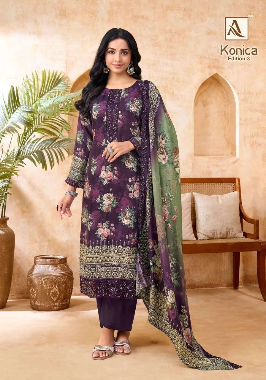 Alok Suits Konica Vol 3