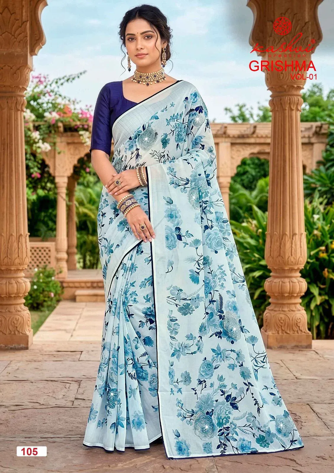 Kashvi Garishma Vol 1 Georgette Printed Saree Collection