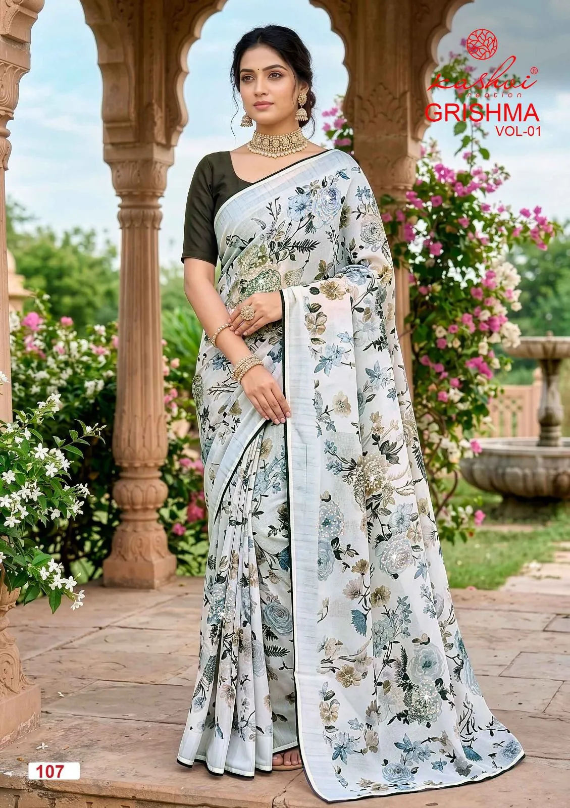 Kashvi Garishma Vol 1 Georgette Printed Saree Collection