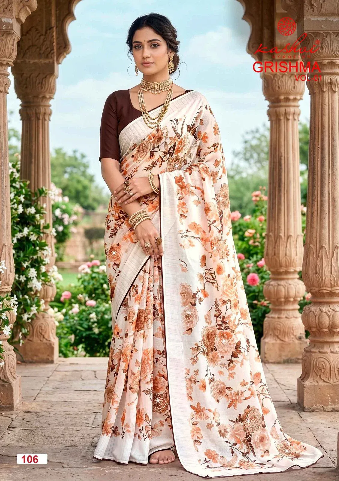 Kashvi Garishma Vol 1 Georgette Printed Saree Collection