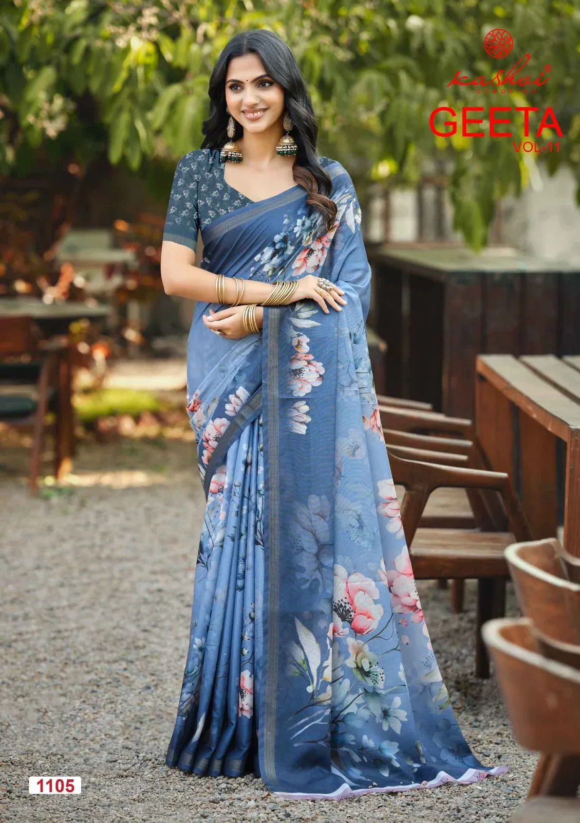 Kashvi Geeta Vol 11 Simar Silk Saree Collection