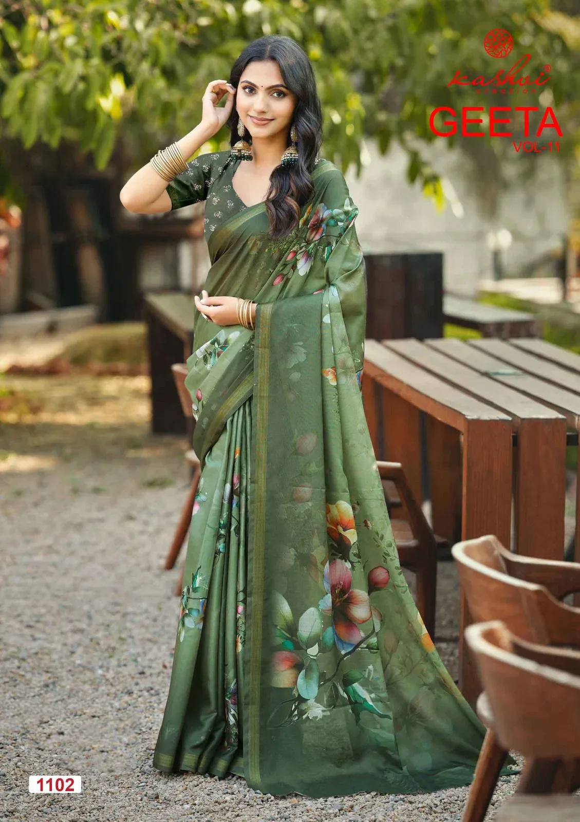 Kashvi Geeta Vol 11 Simar Silk Saree Collection
