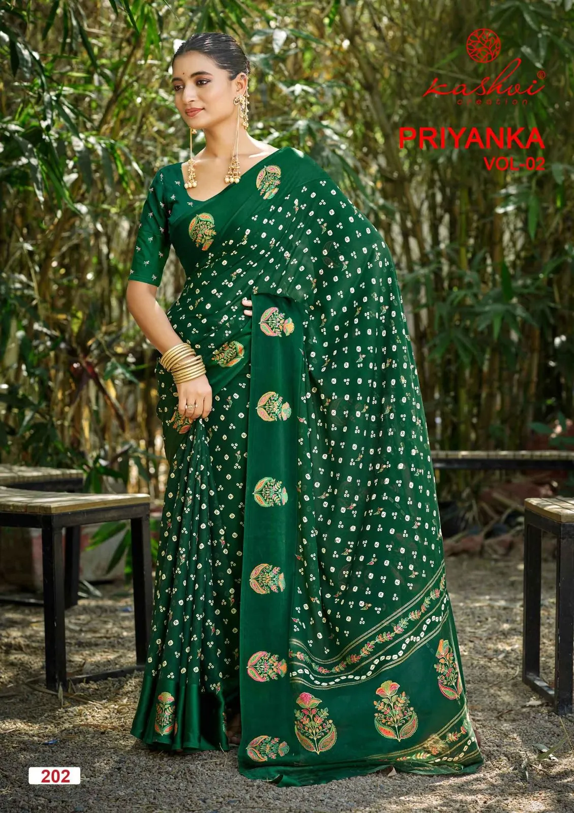 Kashvi Priyanka Vol 2 Marshmallow Jacquard Work Saree Collection