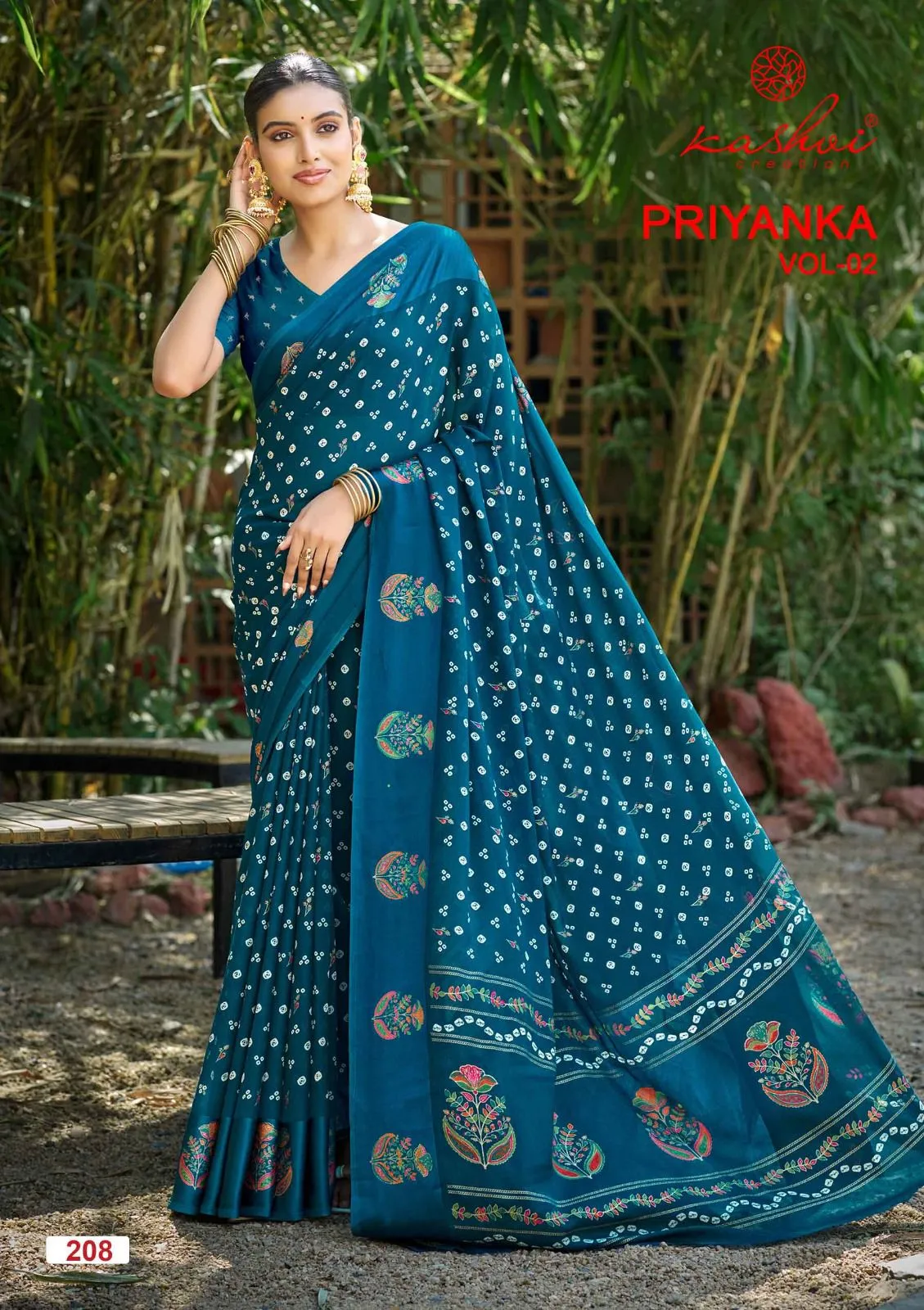 Kashvi Priyanka Vol 2 Marshmallow Jacquard Work Saree Collection