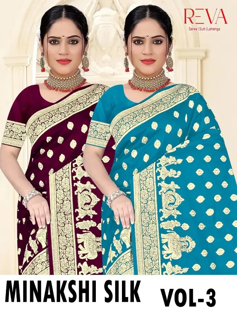 Minakshi Silk Vol 3 Pure Banarasi Silk Saree Collection