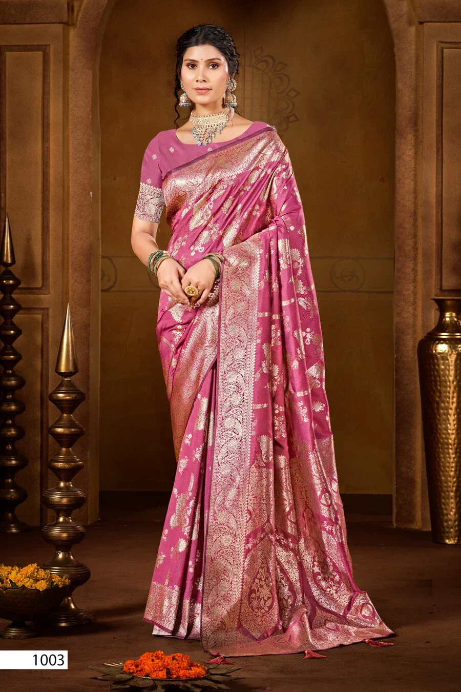Saroj Gauri Nandan Silk Vol 3 Silk Saree Collection