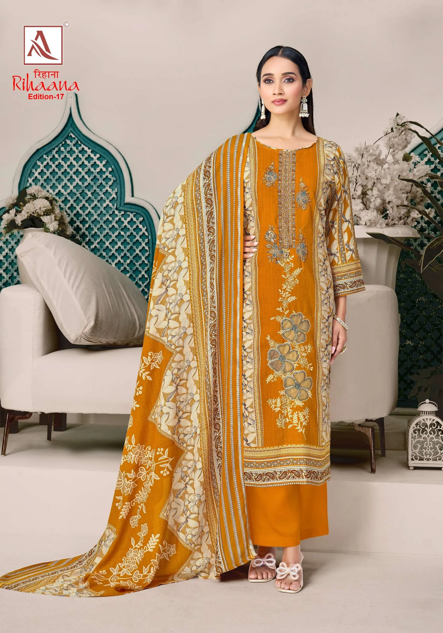 Alok Suits Rihaana Vol 17