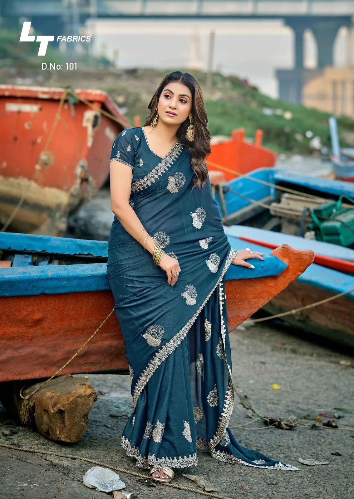 Lt Aayushi Vol 1 Pn Soft Silk with Swaroski Work Saree