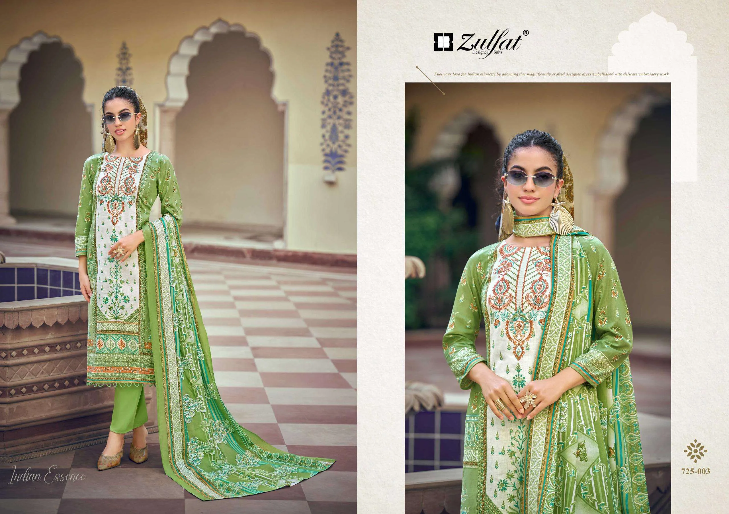 Zulfat Designer Suits Sana Safina Vol 6